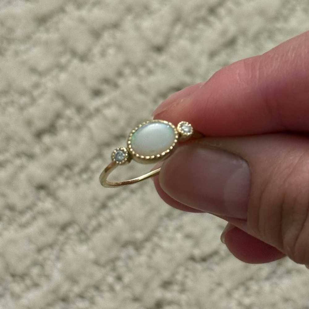 Jennie Kwon Designs Opal Reese Ring Size 8